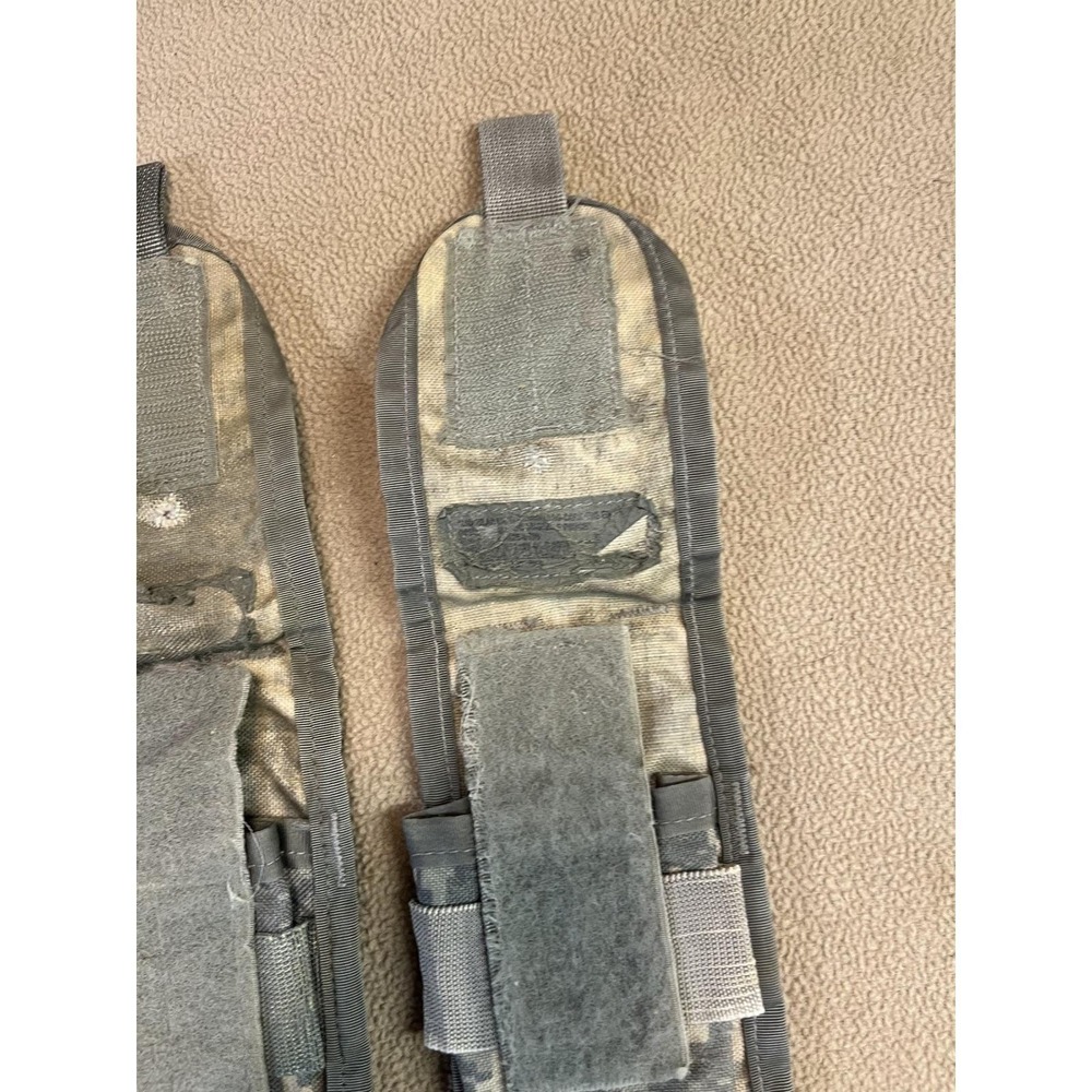Set of 4 MOLLE Triple Magazine Pouch Dump Pouch Army Digital Camo - Picture 7 of 8
